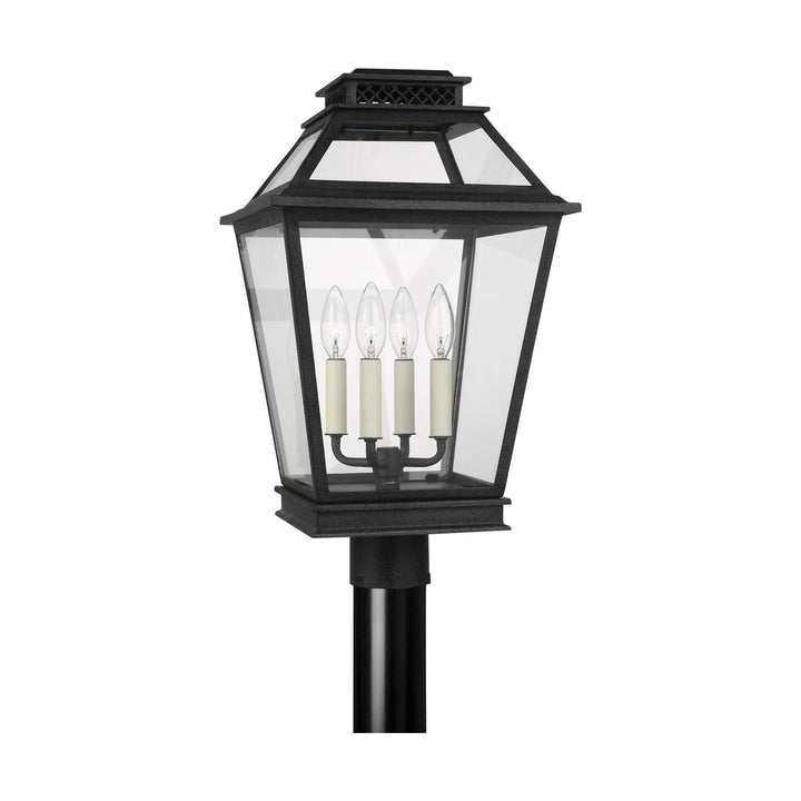 Visual Comfort Studio Four Light Post Lantern