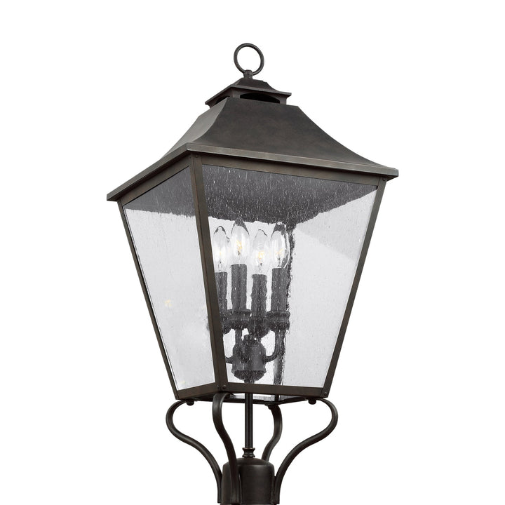 Visual Comfort Studio Four Light Post Lantern