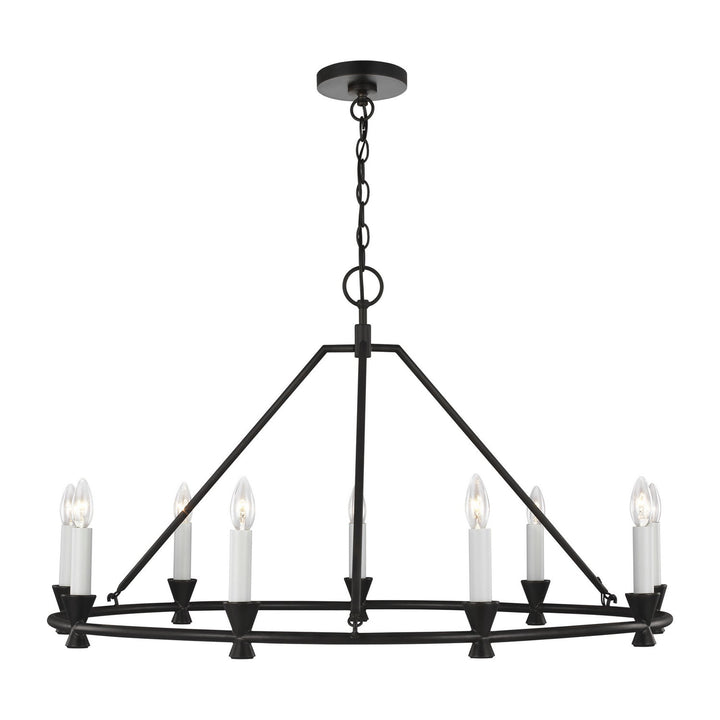 Visual Comfort Studio Nine Light Chandelier