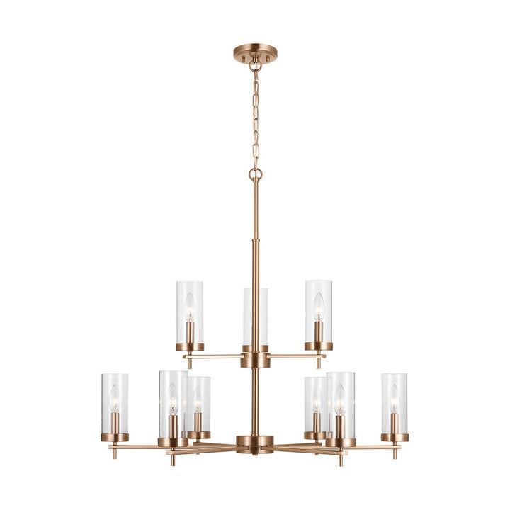 Visual Comfort Studio Nine Light Chandelier