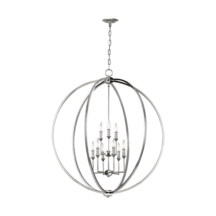 Visual Comfort Studio Nine Light Chandelier