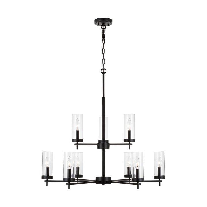 Visual Comfort Studio Nine Light Chandelier