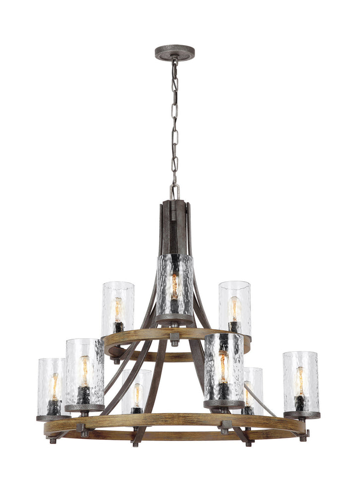 Visual Comfort Studio Nine Light Chandelier