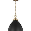 Visual Comfort Studio One Light Pendant