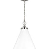 Visual Comfort Studio One Light Pendant