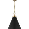 Visual Comfort Studio One Light Pendant