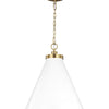 Visual Comfort Studio One Light Pendant