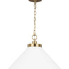 Visual Comfort Studio One Light Pendant