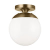 Visual Comfort Studio One Light Wall / Ceiling Semi-Flush Mount