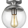 Visual Comfort Studio One Light Wall / Ceiling Semi-Flush Mount