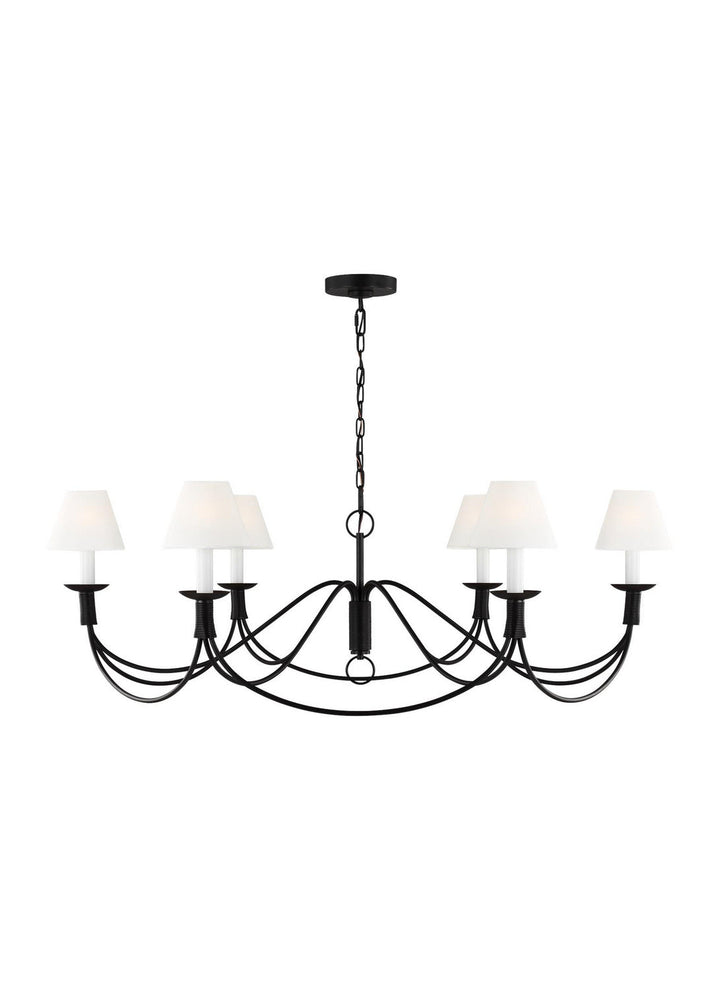 Visual Comfort Studio Six Light Chandelier