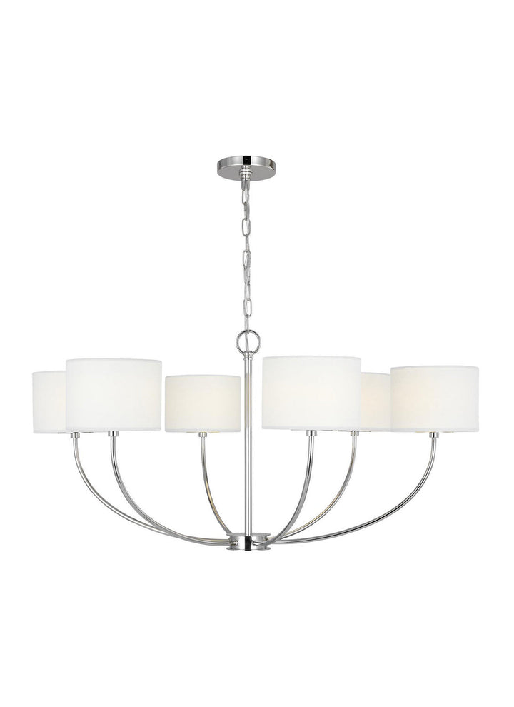 Visual Comfort Studio Six Light Chandelier