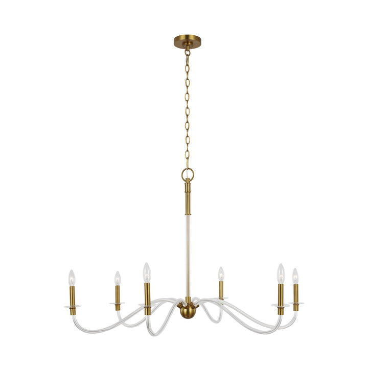 Visual Comfort Studio Six Light Chandelier