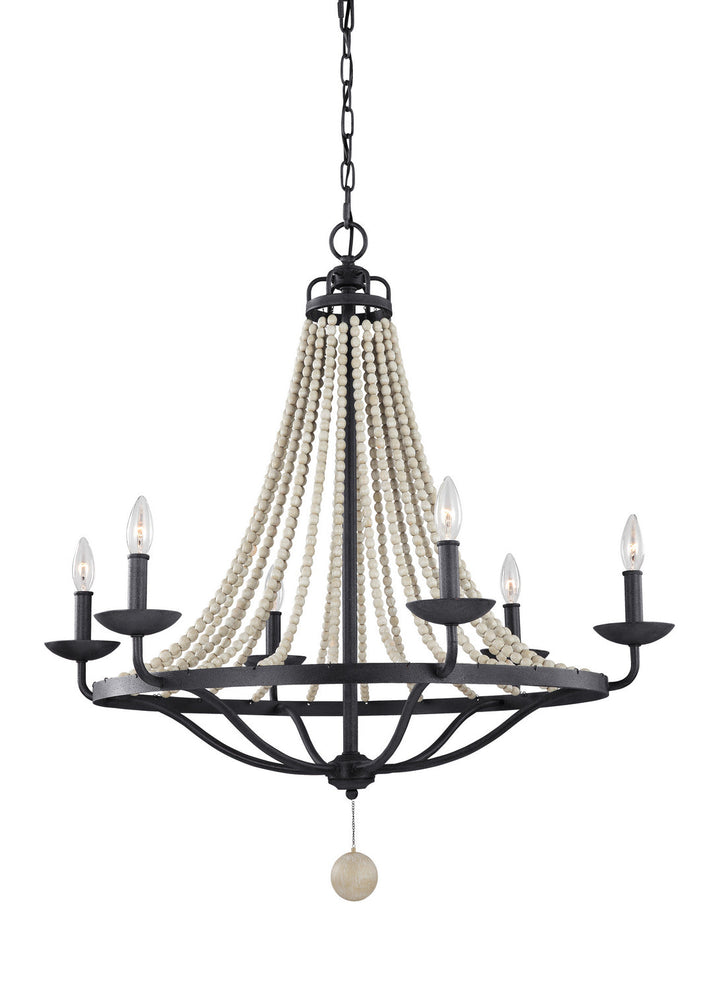 Visual Comfort Studio Six Light Chandelier