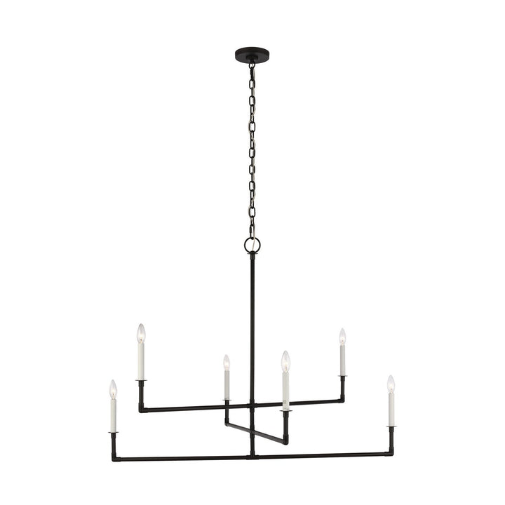 Visual Comfort Studio Six Light Chandelier