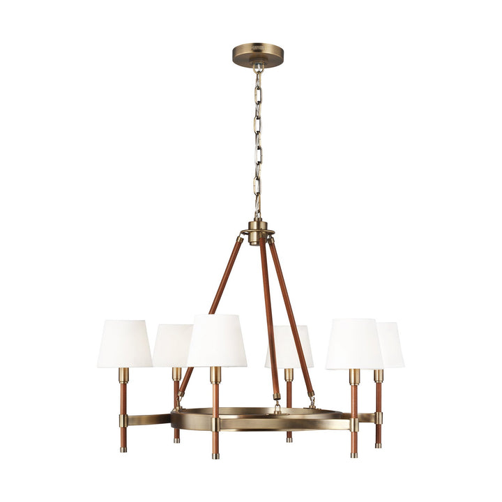 Visual Comfort Studio Six Light Chandelier