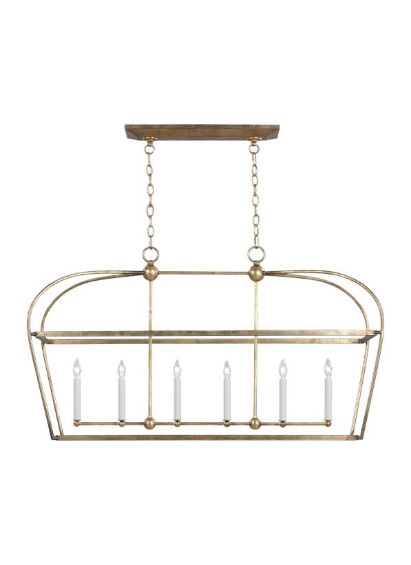 Visual Comfort Studio Six Light Chandelier