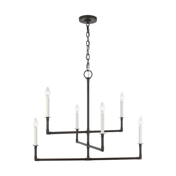 Visual Comfort Studio Six Light Chandelier