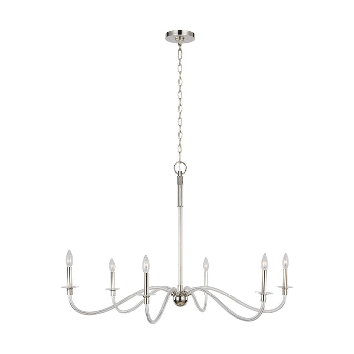 Visual Comfort Studio Six Light Chandelier