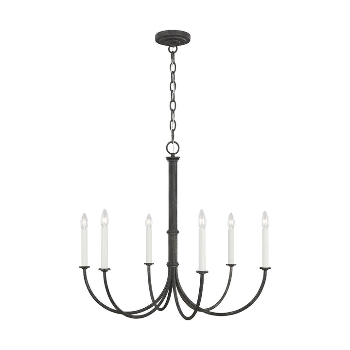 Visual Comfort Studio Six Light Chandelier