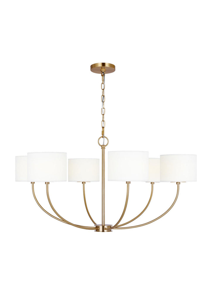 Visual Comfort Studio Six Light Chandelier