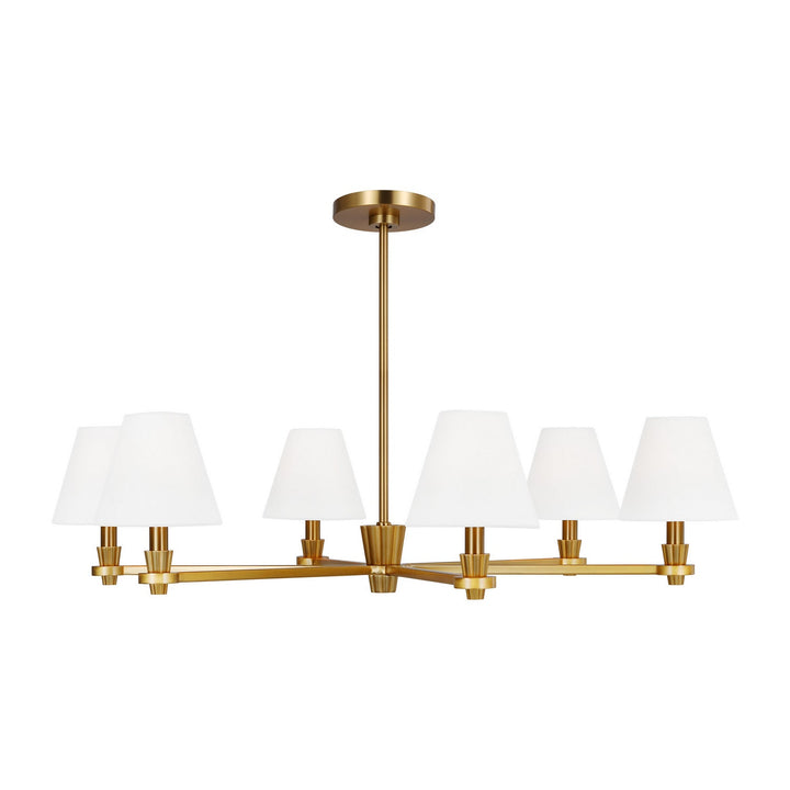 Visual Comfort Studio Six Light Chandelier