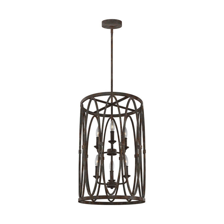 Visual Comfort Studio Six Light Hanging Shade