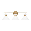 Visual Comfort Studio Three Light Bath