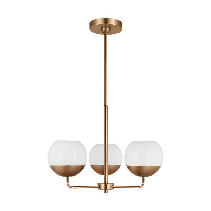 Visual Comfort Studio Three Light Chandelier