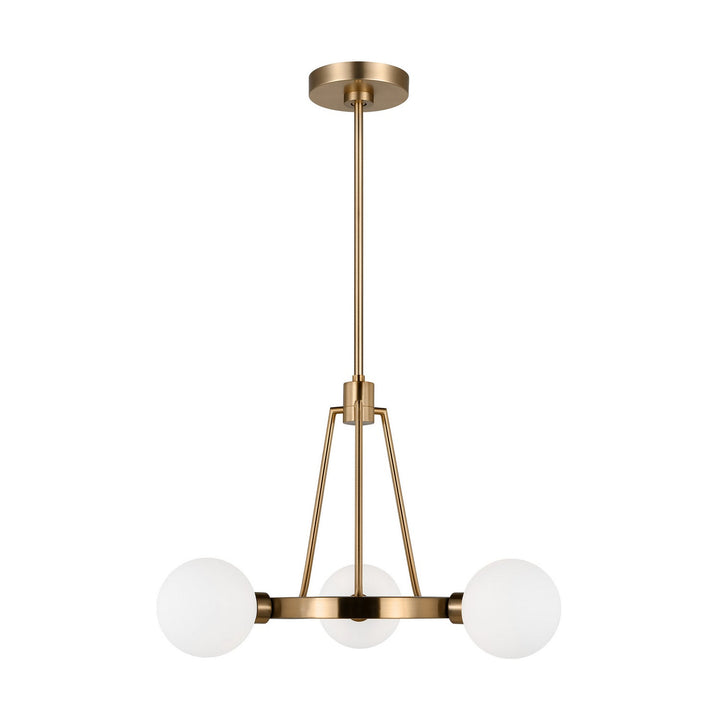 Visual Comfort Studio Three Light Chandelier