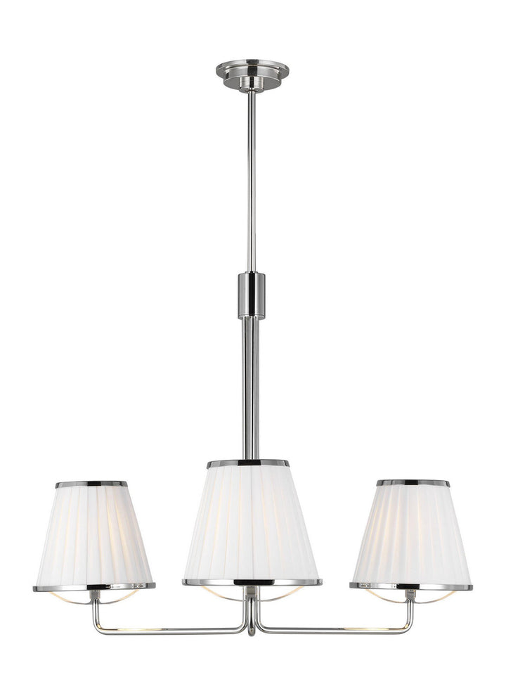 Visual Comfort Studio Three Light Chandelier