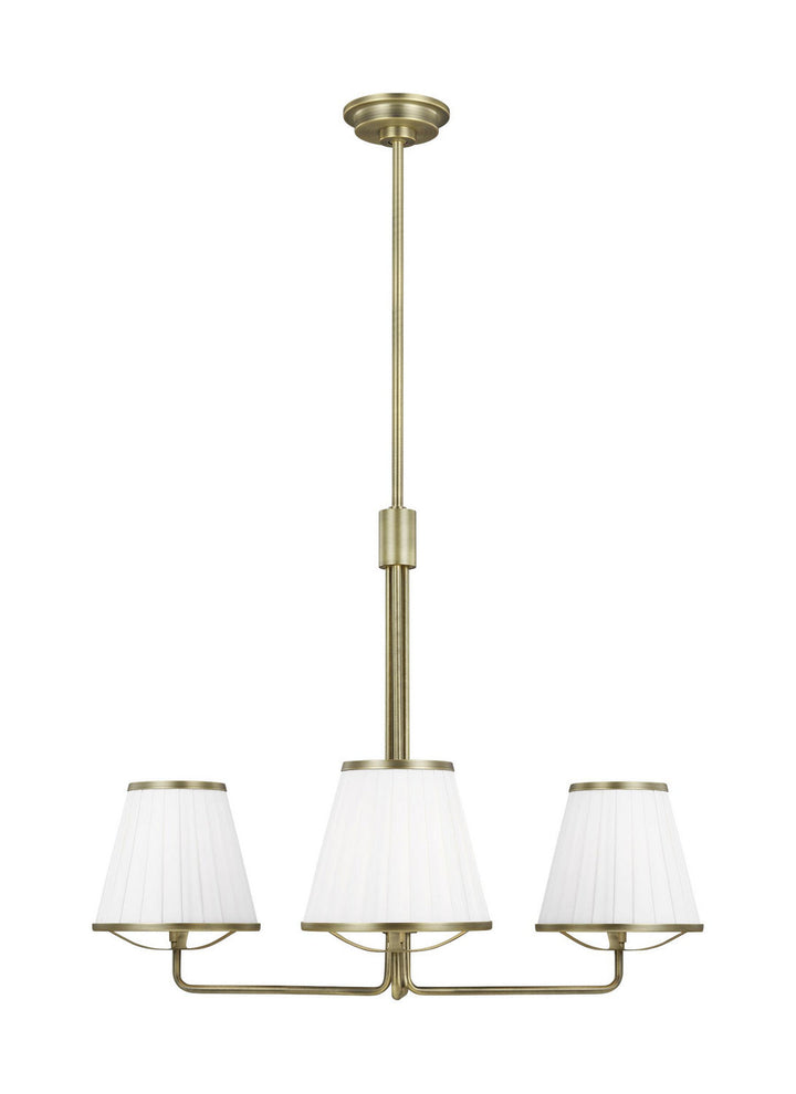 Visual Comfort Studio Three Light Chandelier