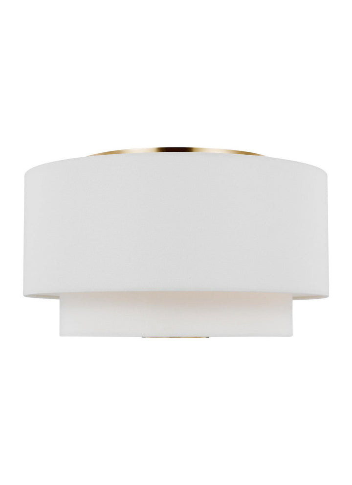 Visual Comfort Studio Three Light Flush Mount