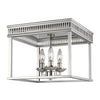 Visual Comfort Studio Three Light Flush Mount