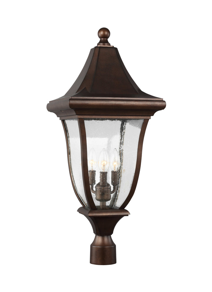 Visual Comfort Studio Three Light Outdoor Post Lantern