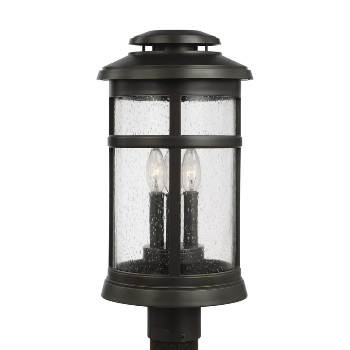 Visual Comfort Studio Three Light Outdoor Post Lantern