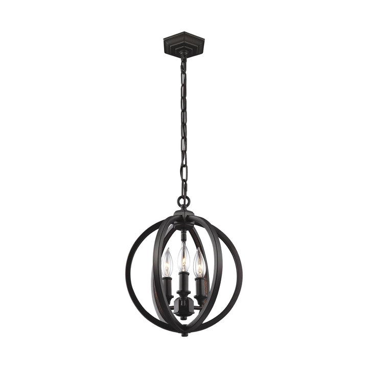 Visual Comfort Studio Three Light Pendant