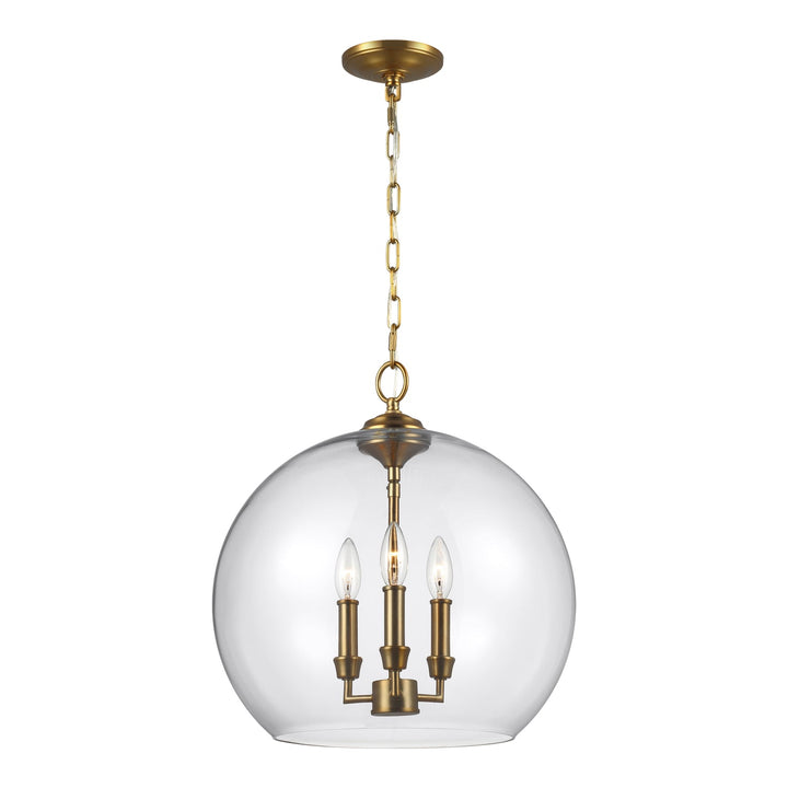 Visual Comfort Studio Three Light Pendant