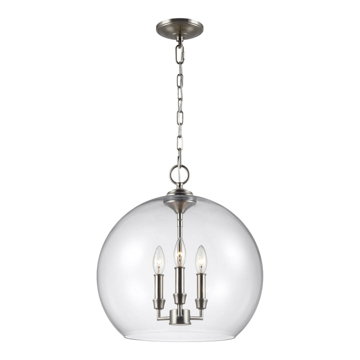 Visual Comfort Studio Three Light Pendant