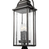 Visual Comfort Studio Three Light Post Lantern
