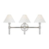 Visual Comfort Studio Three Light Vanity