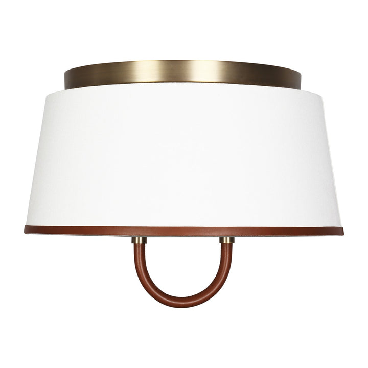 Visual Comfort Studio Two Light Flush Mount