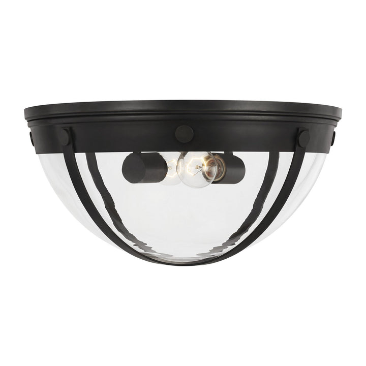 Visual Comfort Studio Two Light Flush Mount