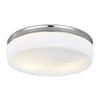 Visual Comfort Studio Two Light Flush Mount