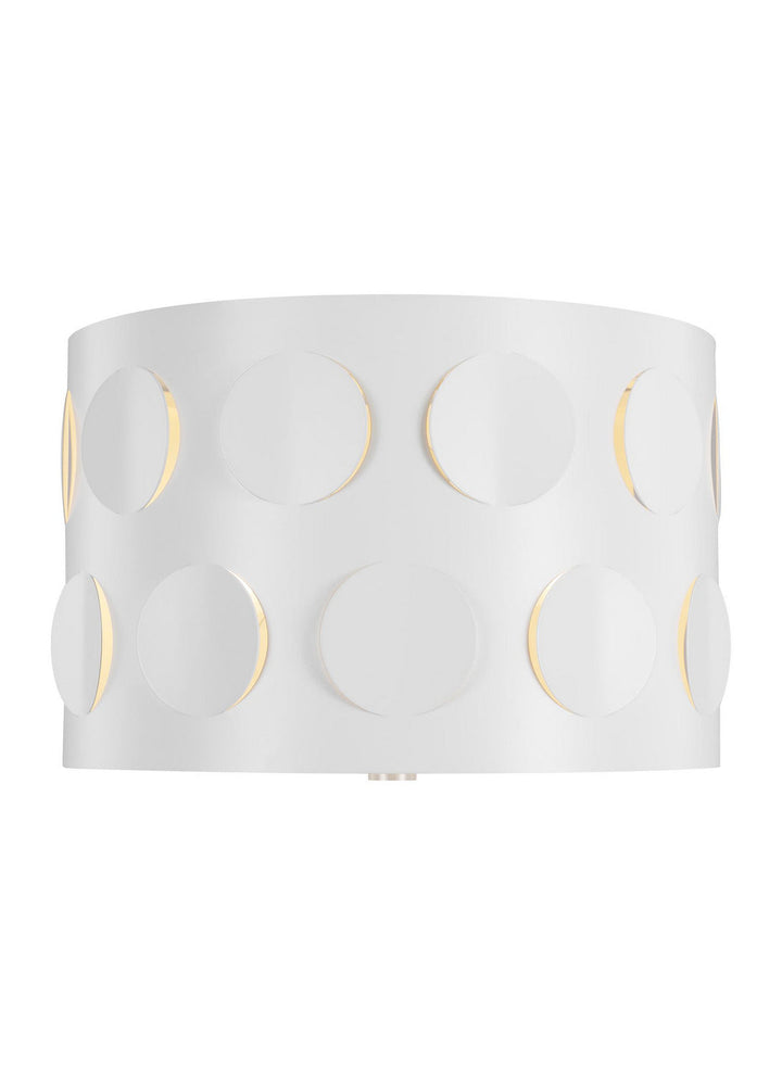 Visual Comfort Studio Two Light Flush Mount