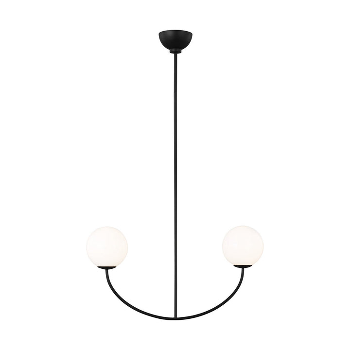 Visual Comfort Studio Two Light Linear Chandelier