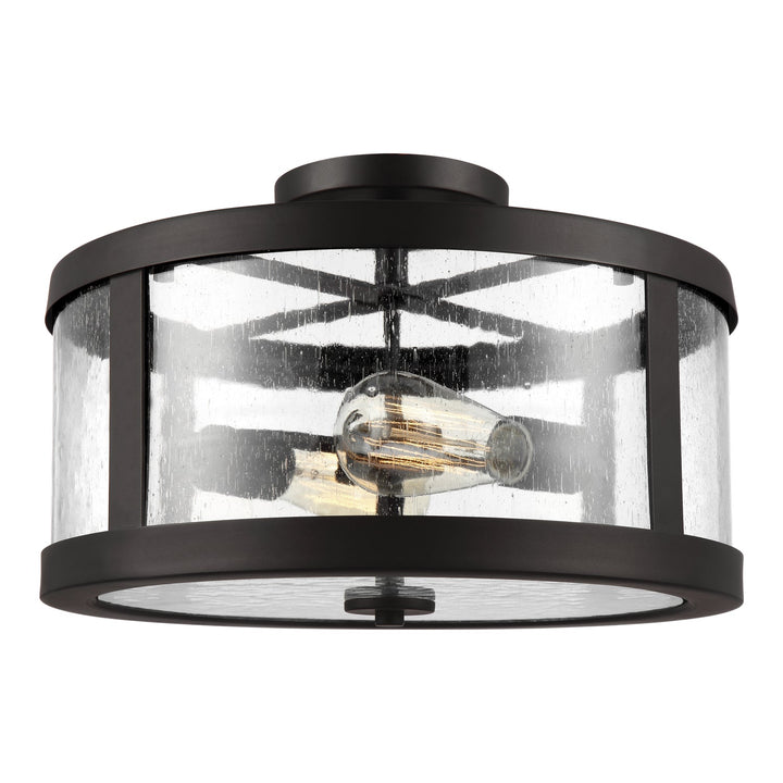 Visual Comfort Studio Two Light Semi-Flush Mount