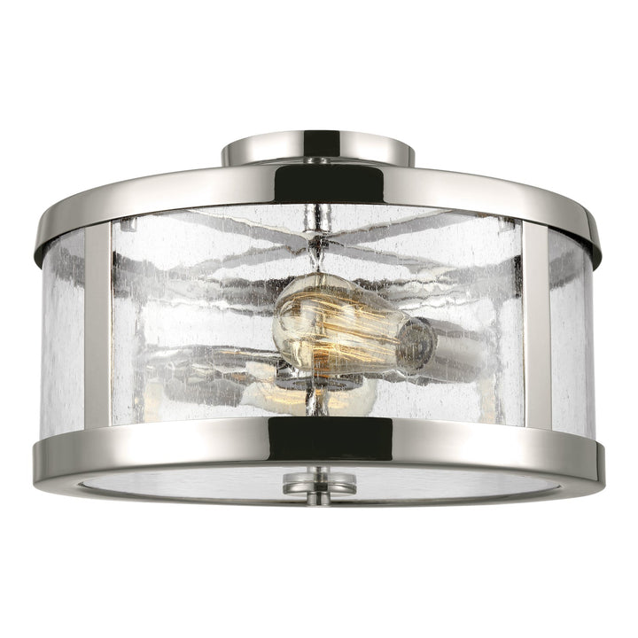 Visual Comfort Studio Two Light Semi-Flush Mount