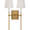 Visual Comfort Studio Two Light Wall Sconce