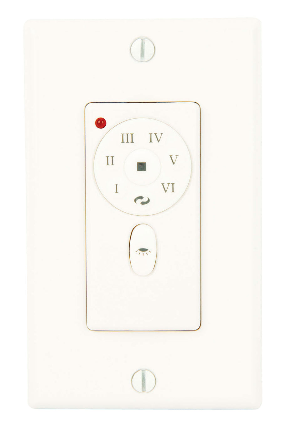 Craftmade Wall Control Only for DC Motor in White | Fan Diego